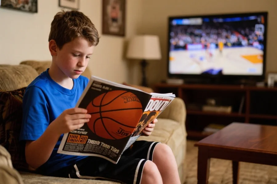 篮球迷学习术语场景